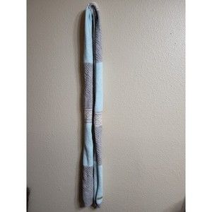 Women's Columbia Blue and Gray Knit Angora Blend Scarf- One Size